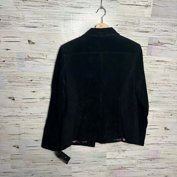 Guillaume black leather jacket NWT size medium - Picture 10 of 10